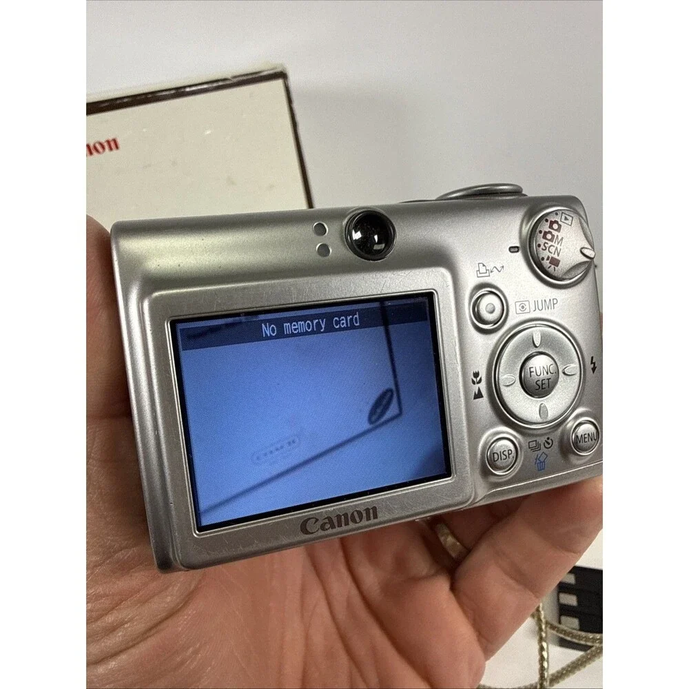 RARE Canon ELPH S500 COACH Edition Camera Kit  - Missing Coach Carry Case.